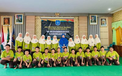 Persiapan Ujian Madrasah, MI Muhammadiyah Karanganyar Sentuh Aspek Spiritual dan Emosional Siswa”