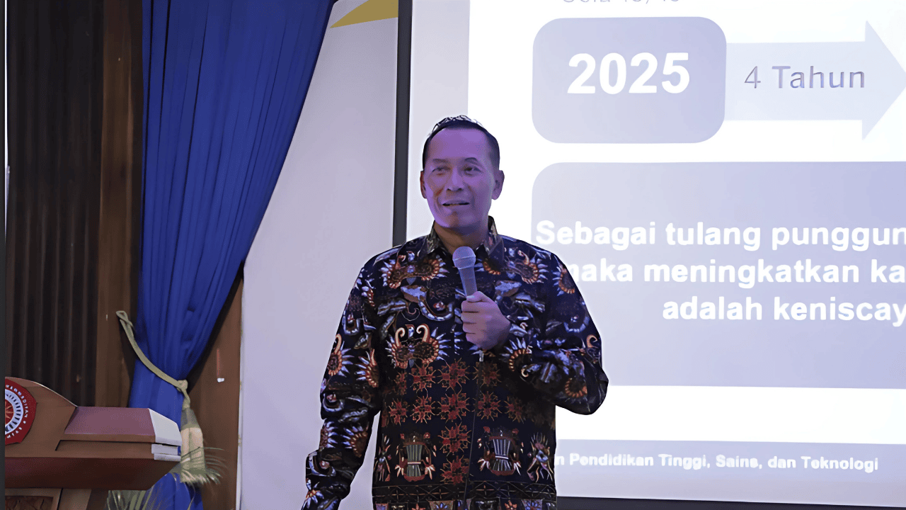 Wakil Menteri Pendidikan Tinggi, Sains, dan Teknologi Republik Indonesia, Prof Fauzan.