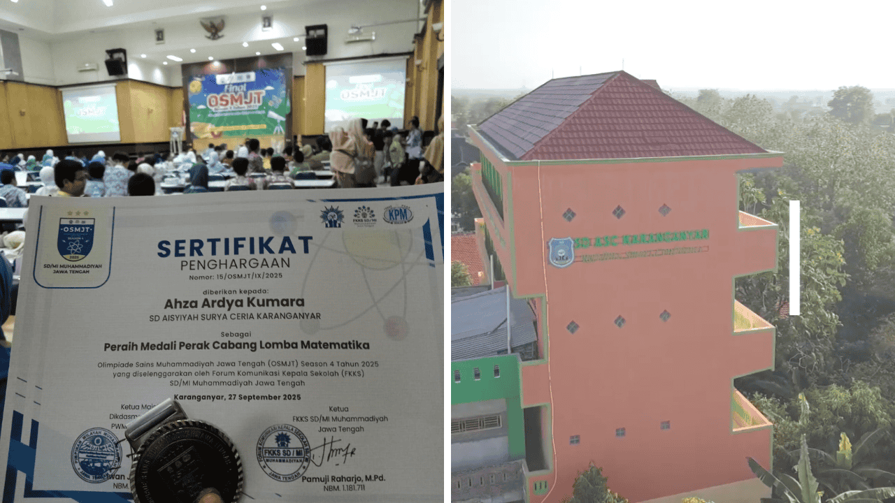 SD ASC Karanganyar raih medali di OSMJT 2025