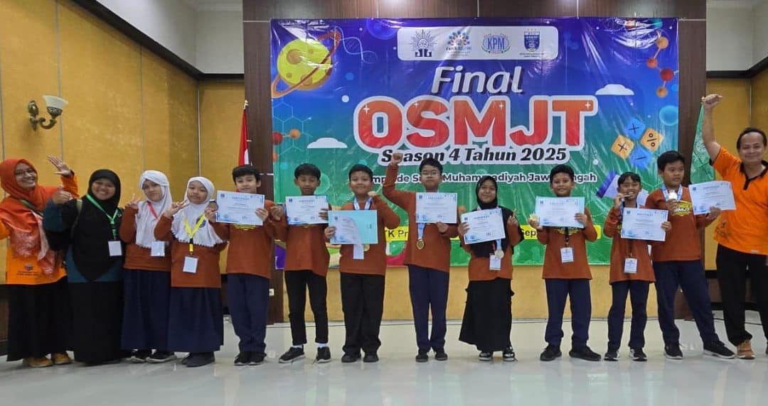 Prestasi Gemilang! MI Muhammadiyah Karanganyar Boyong Emas, Perak, dan Perunggu di OSMJT 2025