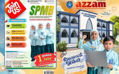 Majalah Azzam MI Muhammadiyah Karanganyar, Temani Siswa Isi Liburan dengan Kebaikan