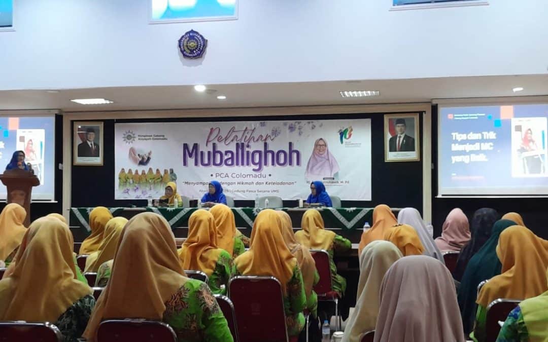 Pelatihan Muballighoh PCA Colomadu Sukses Digelar, Antusiasme Peserta Capai 100%