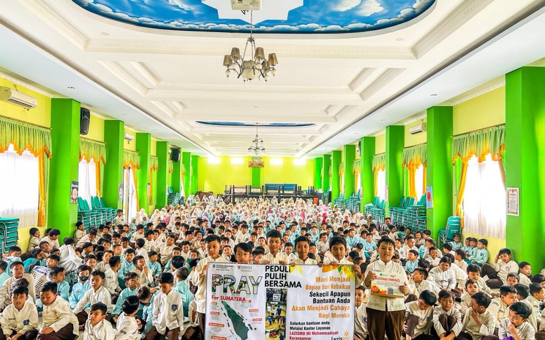 Solidaritas Tanpa Batas: MI Muhammadiyah Karanganyar Bantu Korban Banjir Sumatera