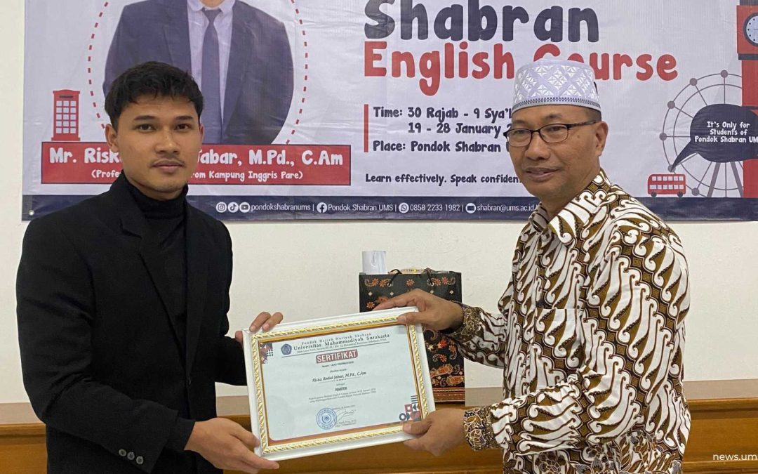 Melalui Shabran English Course, Pondok Shabran UMS Siapkan Kader Ulama Berwawasan Internasional