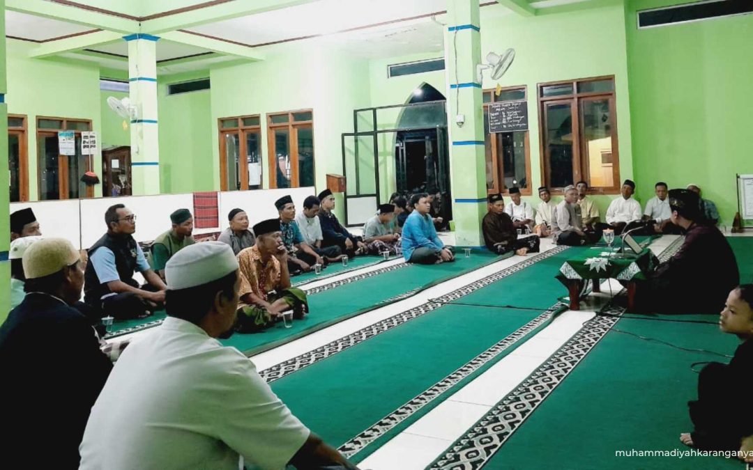 Merawat Spirit Keimanan & Keilmuan: PCPM Jumantono Hidupkan Tradisi “Ngaji Kitab”