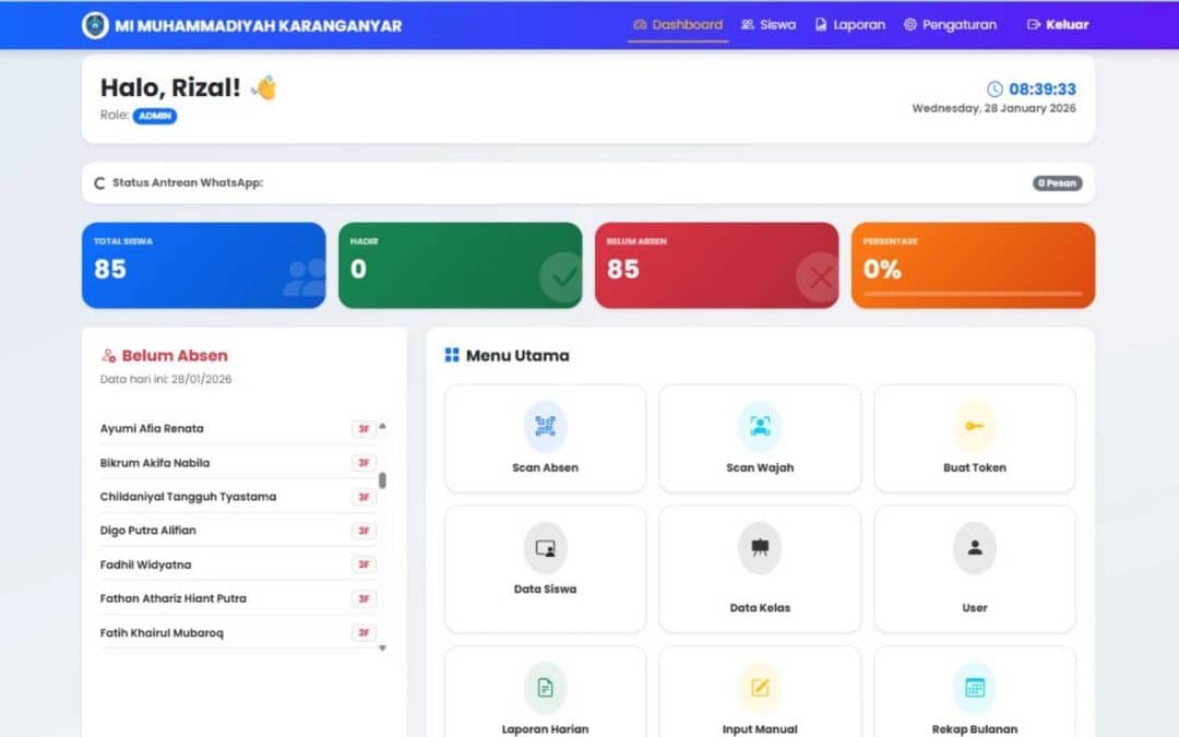 Transformasi Digital Pendidikan, Guru MI Muhammadiyah Karanganyar Kembangkan Sistem Smart School