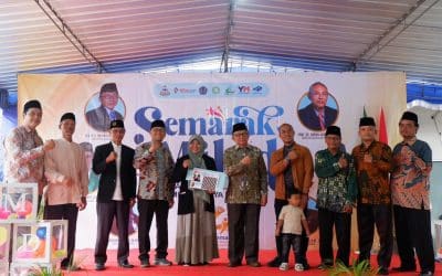 Semarak Milad ke-74 MIM Digdaya Bolon: Dahlan Rais Luncurkan Batik Baru hingga Apresiasi Bangunan Futuristik Ala Inggris