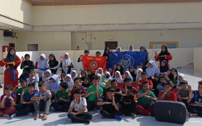 Mahasiswa KKN-Dik UMS Kenalkan Tapak Suci dan Ideologi Muhammadiyah di Tanah Arab