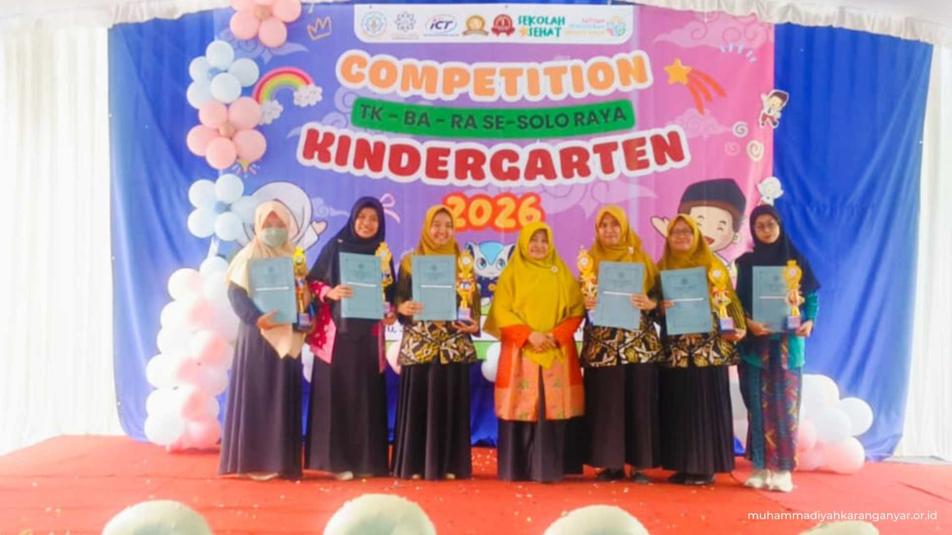 PAUD SCA Karanganyar Borong Prestasi di Competition for Kindergarten 2026, Tiga Guru Raih Juara Lomba Mendongeng