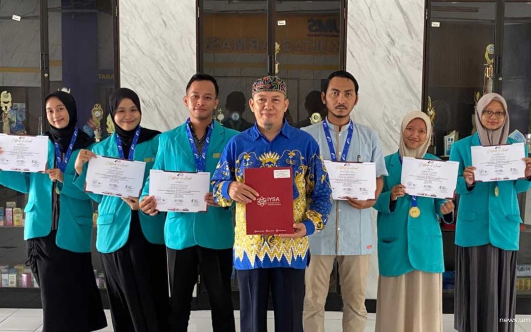 Inovasi Kulit Manggis Berbasis Sains, Tim UMS Sabet Medali Emas di AISEEF 2026