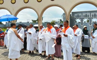 Bekali Kemandirian Jemaah, KBIHU Zam Zam Colomadu Gelar Manasik Gabungan Lintas Wilayah
