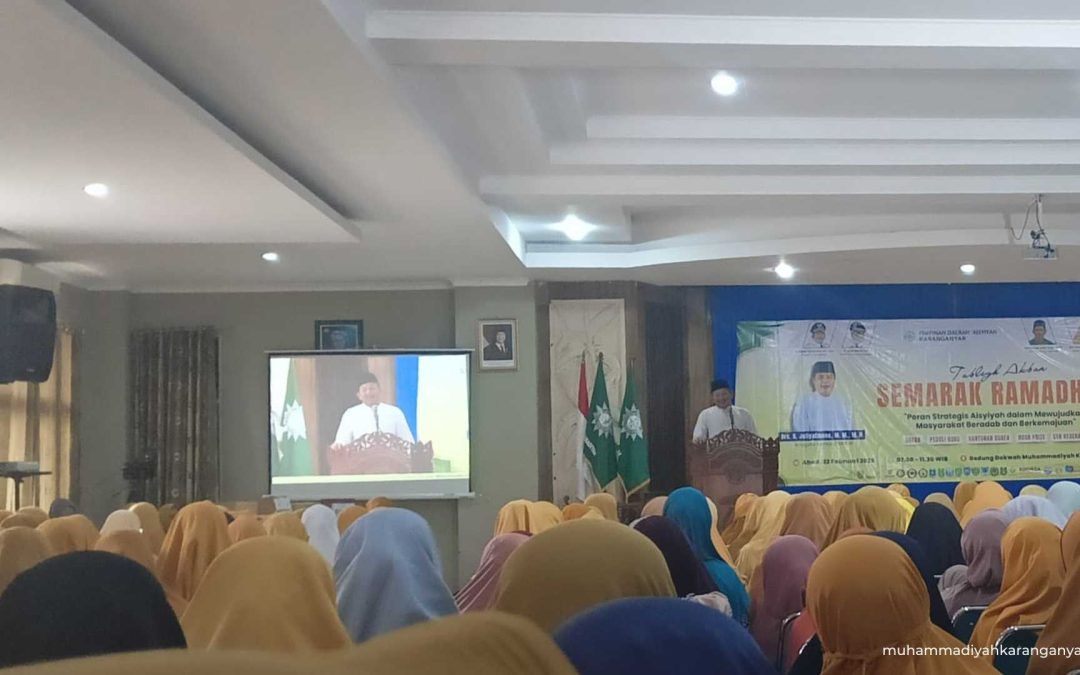 Bupati Rober Christanto Puji Kontribusi Aisyiyah dalam Membangun Peradaban Karanganyar