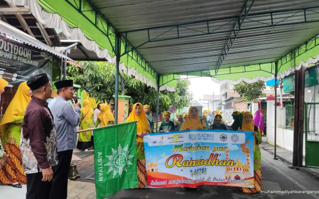 Meriahnya Karnaval Tarhib Ramadan 1447 H di Desa Tohudan Colomadu Karanganyar, Anak-Anak Tumbuhkan Kecintaan pada Bulan Suci