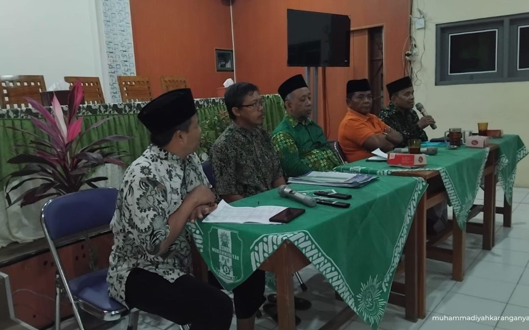 PCM Gondangrejo Siapkan Tarling Ramadan 1447 H dan Sosialisasi Kalender Hijriah Global
