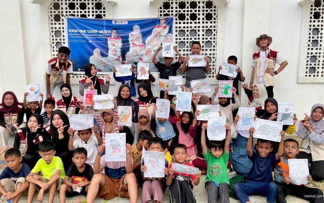 Tingkatkan Literasi, Mahasiswa KKN Dik UMS Luncurkan Lapak Baca