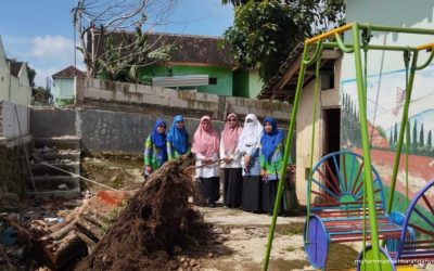 IGABA Karanganyar Salurkan Donasi untuk Empat TK Terdampak Hujan Angin