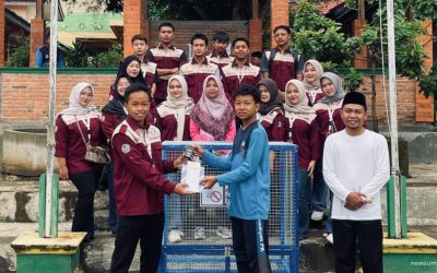 Edukasi Lingkungan Sejak Dini, Mahasiswa KKN-Dik UMS Luncurkan Bank Sampah Sekolah