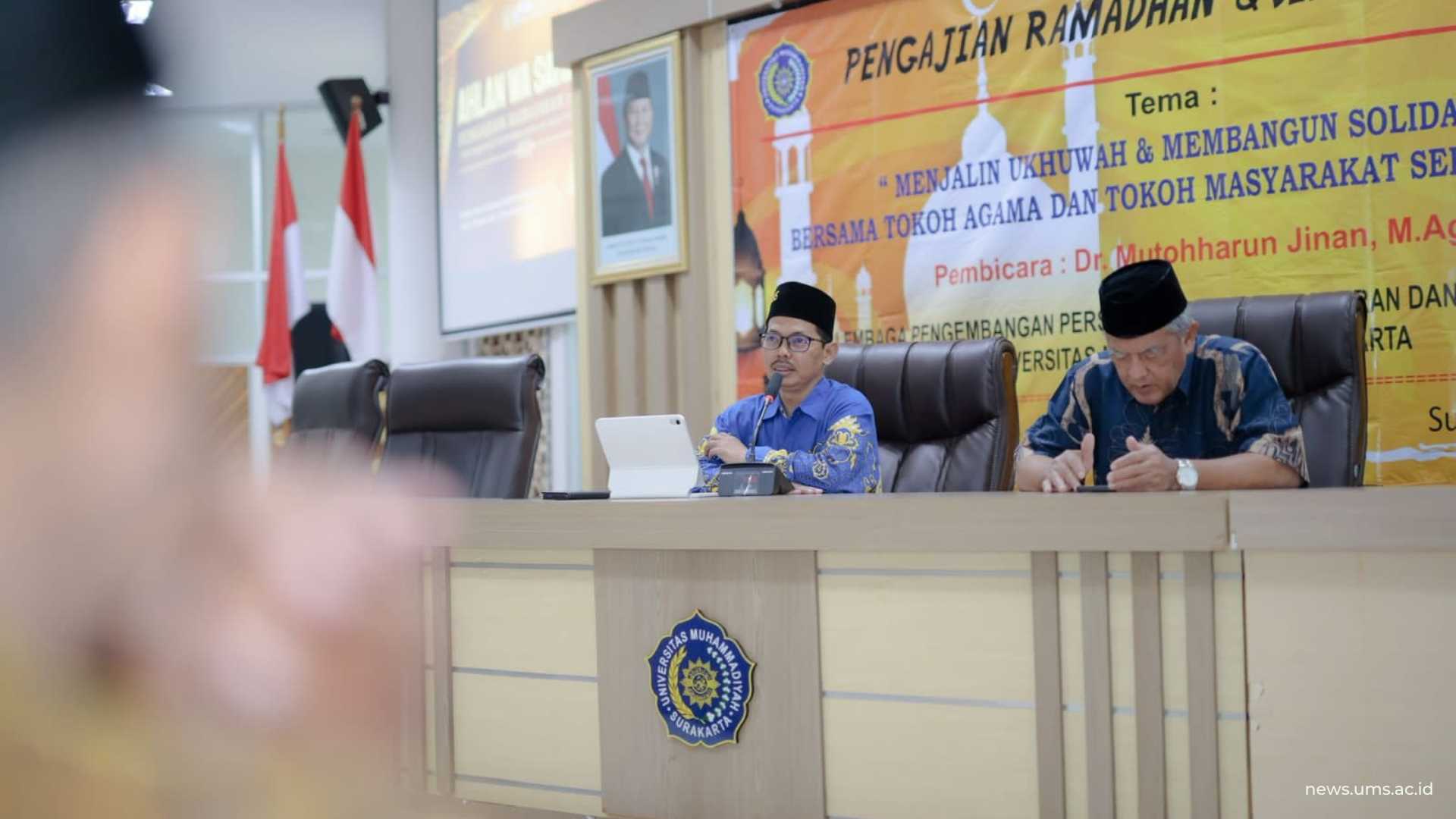 news.ums.ac.id – UMS Gelar Pengajian Ramadan dan Silaturahmi Bersama Tokoh Masyarakat Sekitar Kampus
