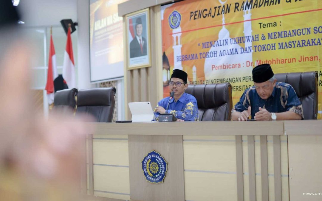 Momen Ramadan di UMS: Gelar Silaturahmi Bersama Tokoh Masyarakat Sekitar Kampus