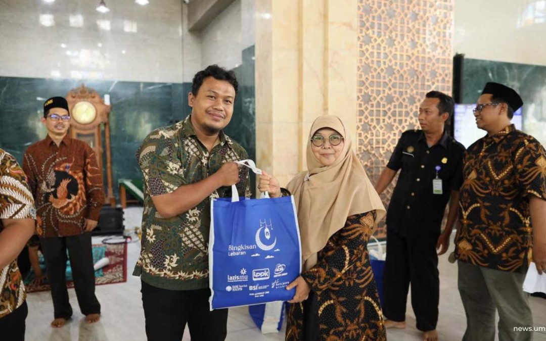 Apresiasi Ramadan, 787 Tenaga Outsourcing UMS Terima Bingkisan Lebaran dari LPPIK