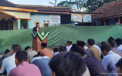 Gema Takbir di SDN 1 Gedong: Ratusan Warga Muhammadiyah Rayakan Idulfitri 1447 H dengan Khidmat