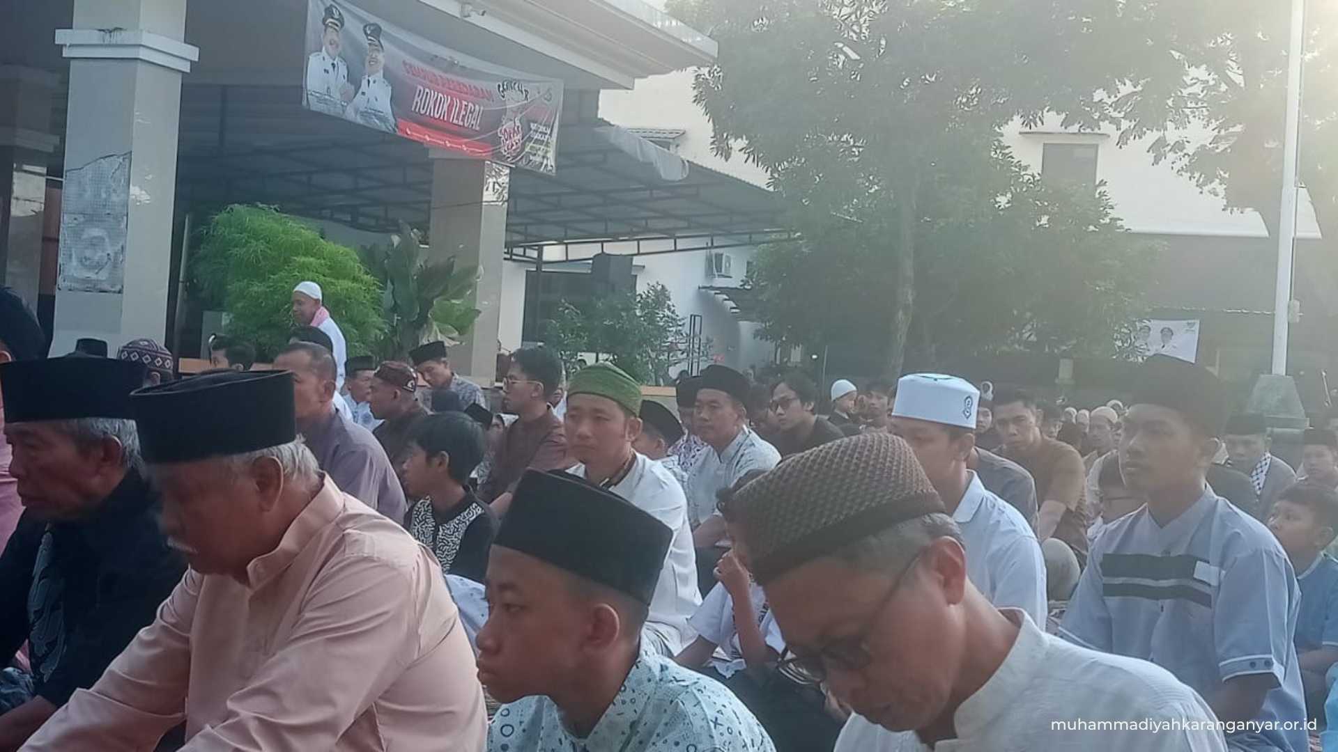news pdm karanganyar – Pelaksanaan Salat Idulfitri 1447 H di Jatipuro, Karanganyar, Berlangsung Khidmat dan Meriah (2)