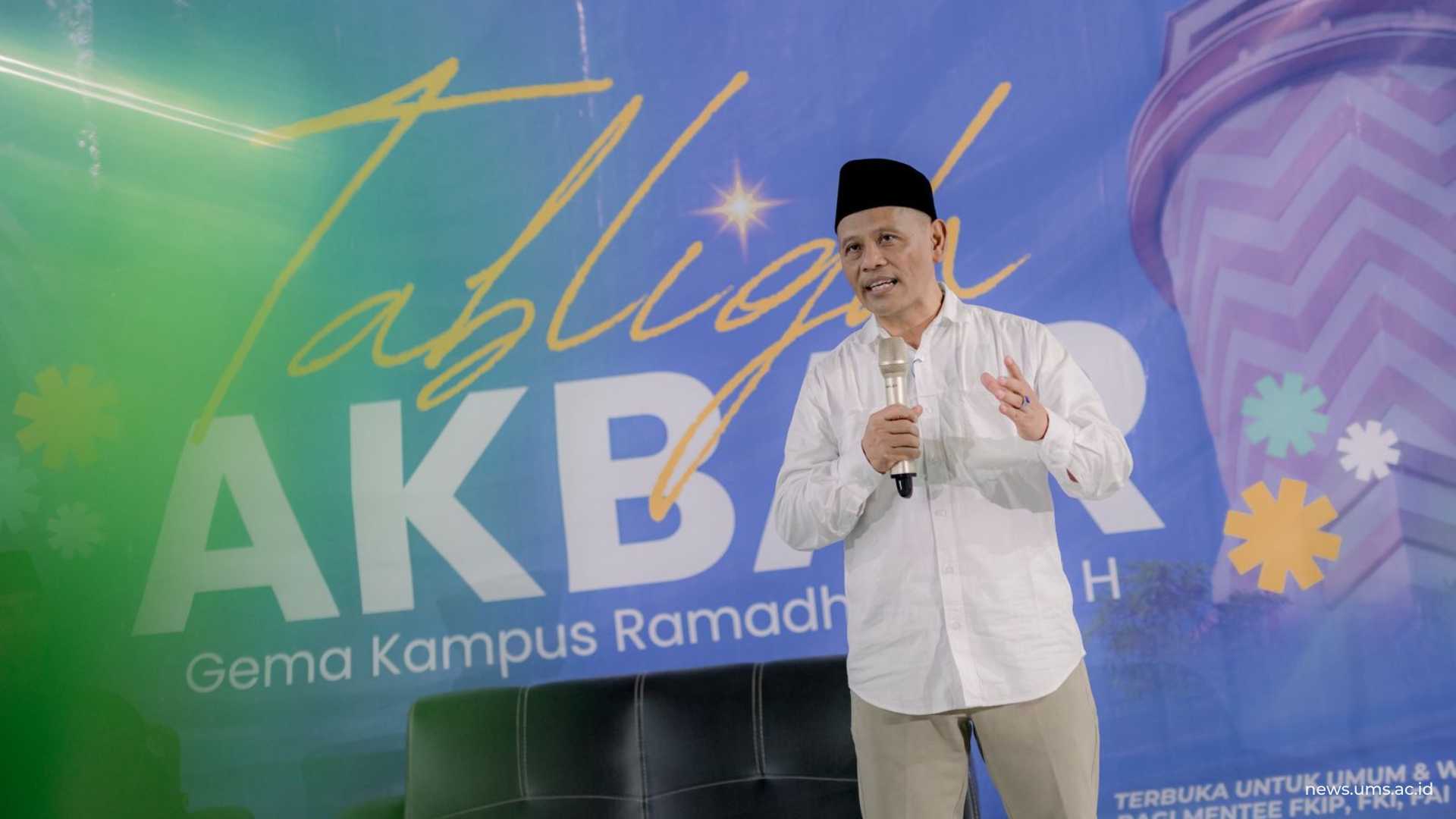 news.ums.ac.id – Tablig Akbar UMS Soroti Peran Masjid dalam Membangun Masyarakat