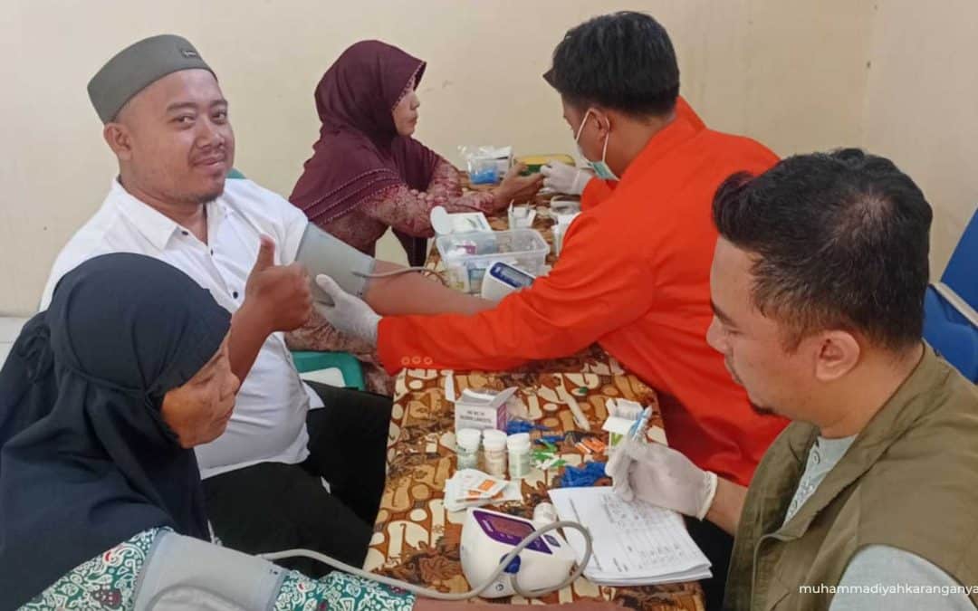 PRM Wonosari Gelar Cek Kesehatan Gratis di Kajian Perdana Pasca-Ramadhan 1447 H