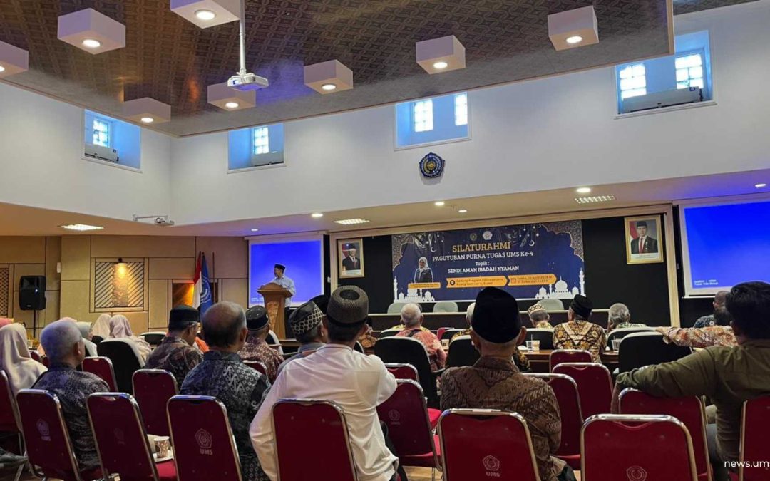 Pererat Silaturahmi, P2T UMS Dorong Pentingnya Menjaga Kesehatan bagi Pegawai