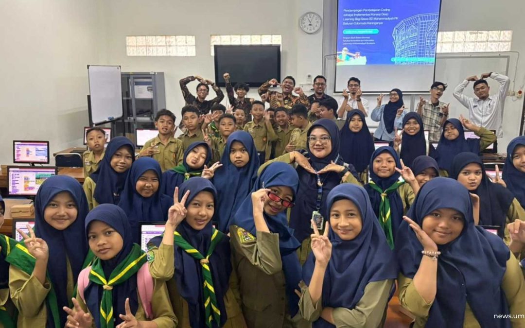 Dosen FKI UMS Gelar Pelatihan Coding Deep Learning bagi Siswa SD, Kenalkan Teknologi Masa Depan