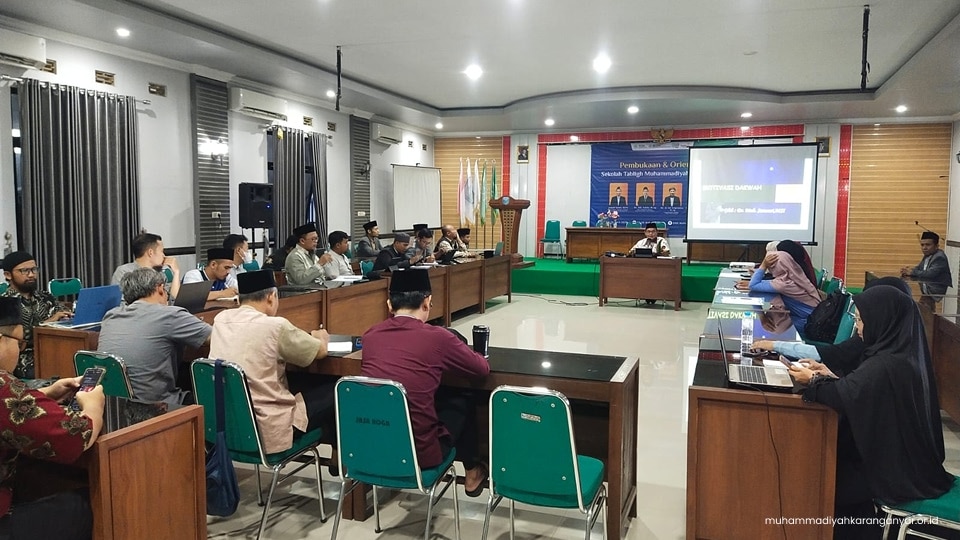 Cetak Dai Berkemajuan, Sekolah Tabligh PDM Karanganyar Resmi Dimulai