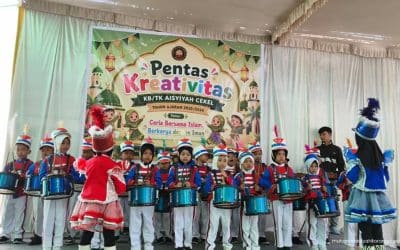 Pentas Kreativitas KB/TK Aisyiyah Cekel Tumbuhkan Bakat Anak