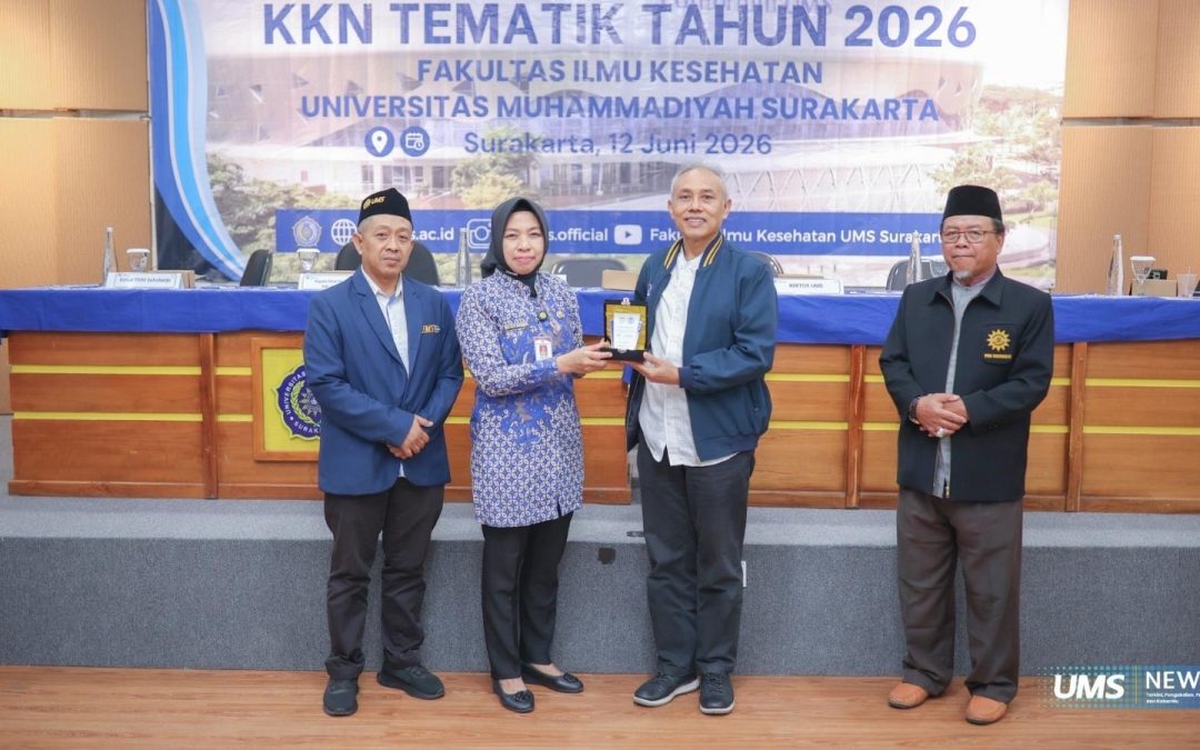 Dukung Pemkab Sukoharjo, UMS Terjunkan Ratusan Mahasiswa KKN Tematik Kesehatan