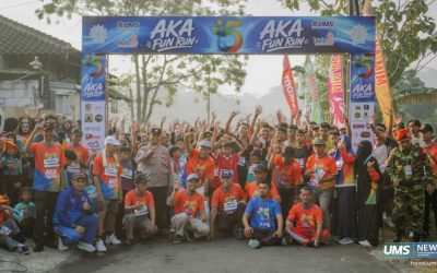 Milad ke-5 MIM AKA Mojogedang, UMS Dukung AKA Fun Run 2026