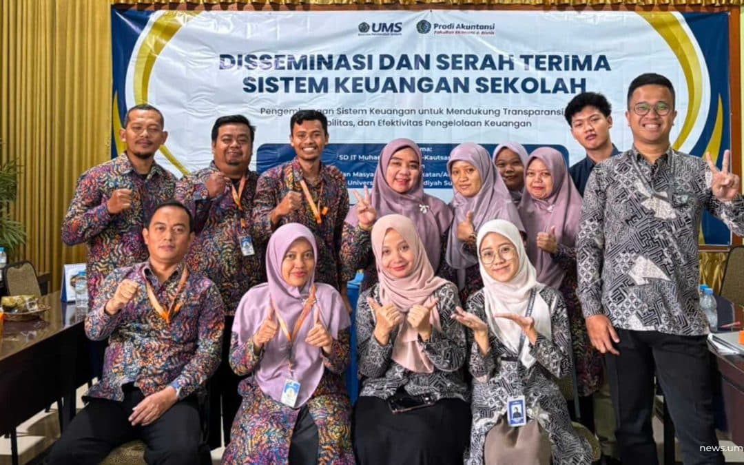 Dukung Transparansi, UMS Luncurkan Sistem Keuangan Sekolah di SD IT Muhammadiyah Al-Kautsar