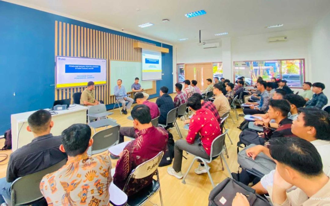 Penjas UMS Dorong Mahasiswa Selesaikan Tugas Akhir Secara Sistematis dan Berkualitas