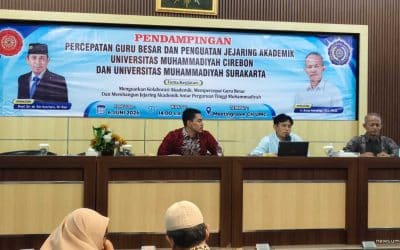 Perkuat Sinergi PTMA, UMS Surakarta Dampingi UMC Akselerasi Guru Besar