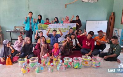 Pemberdayaan Disabilitas Mental: Tim HealSpace UMS Terapkan Smart-Wicking dan Vermikompos