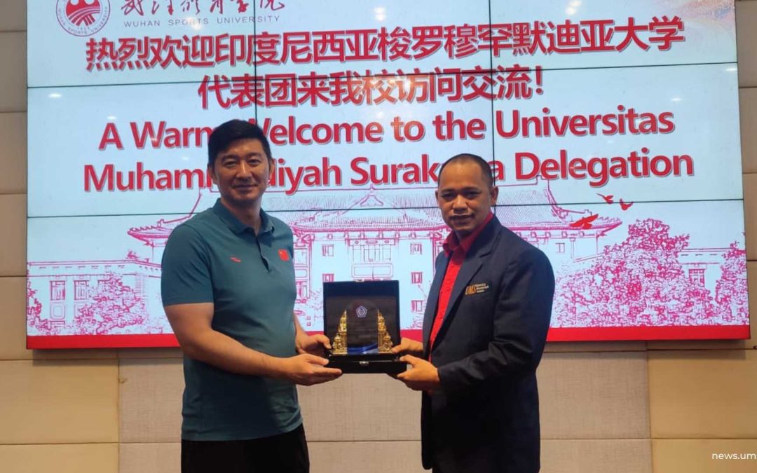 Penjas UMS Gandeng Wuhan Sports University, Perkuat Kolaborasi Riset dan Sport Science