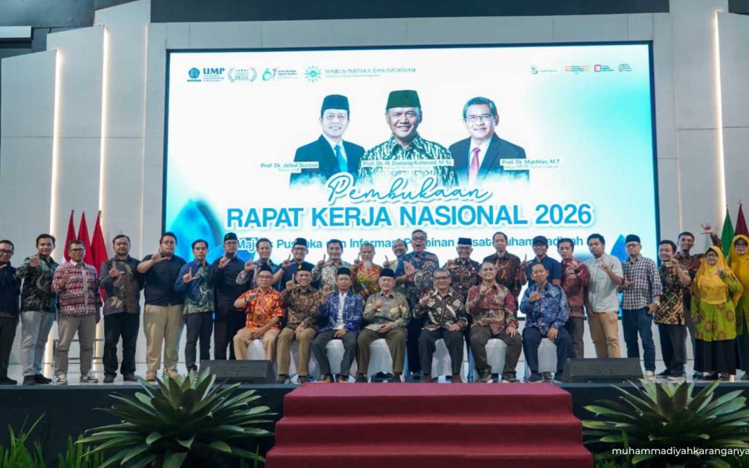 Rakernas MPI PP Muhammadiyah 2026 di UM Purwokerto, Fokus Perkuat Literasi Digital dan Etika AI