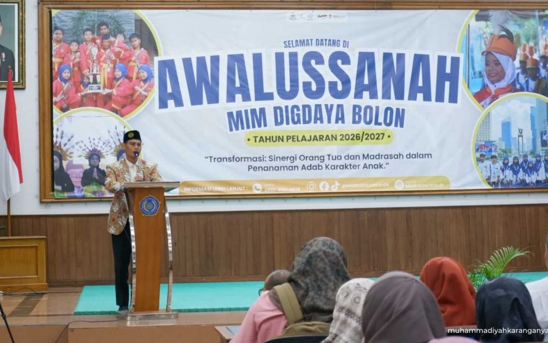 Awalussanah MIM Digdaya Bolon: Ketua PCM Colomadu Tegaskan Pentingnya Sinergi dan Adab