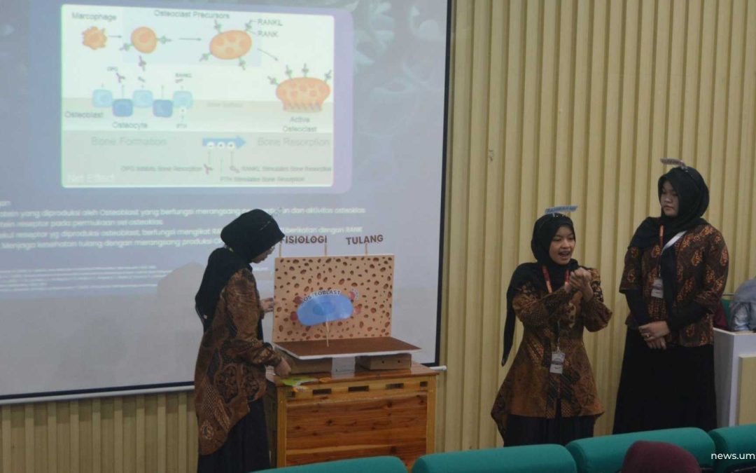 Gagas Deteksi Osteoporosis Lewat Air Liur, Mahasiswa FK UMS Raih Juara II Nasional
