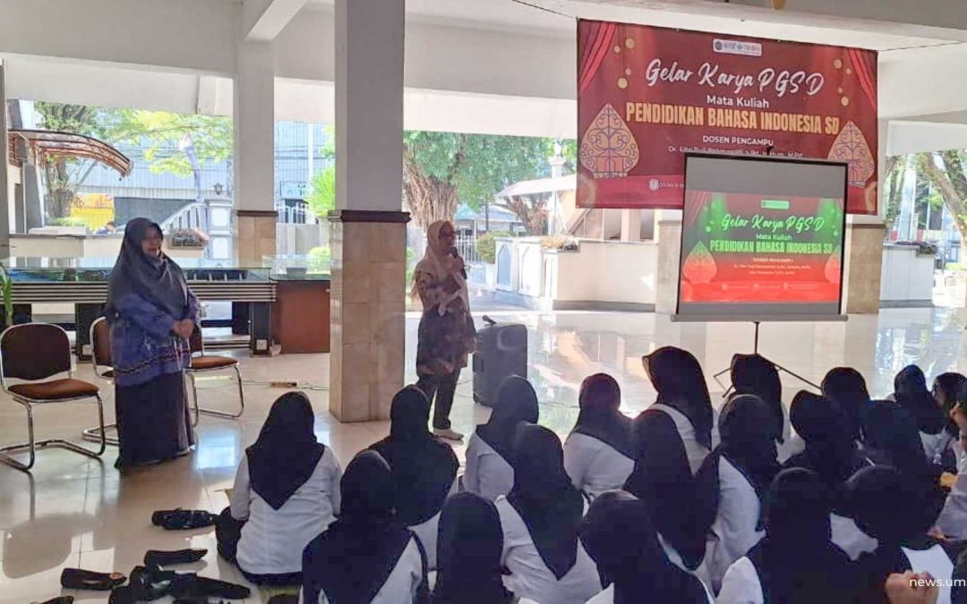 Dongkrak Literasi Anak, Mahasiswa PGSD UMS Ciptakan 49 Media Belajar Inovatif