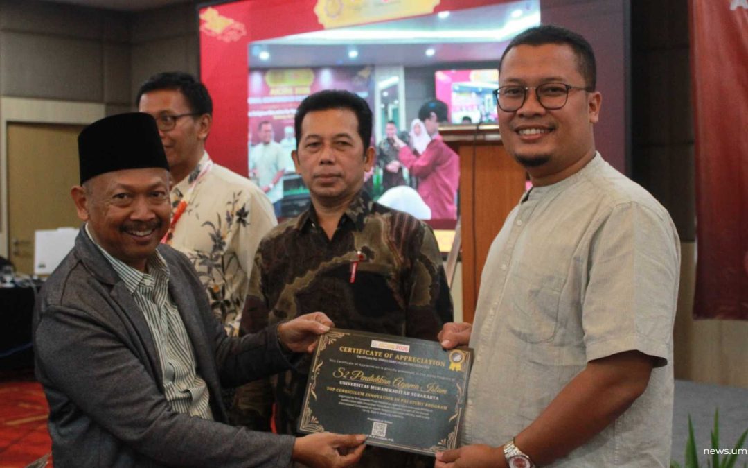Perkuat Daya Saing Global, Prodi S2 PAI UMS Sabet Penghargaan Inovasi Kurikulum di AICIRE 2026