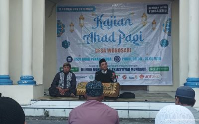 Pengajian Ahad Pagi Ranting Wonosari Bahas Pentingnya Nafkah Halal bagi Ketenangan Keluarga