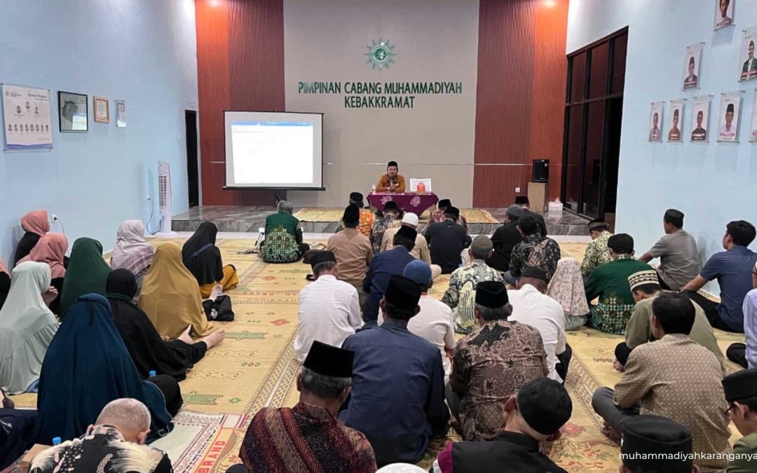 Kajian Ideopolitor ke-11 PCM Kebakkramat, Memahami MKCH Menguatkan Ideologi Meneguhkan Gerakan