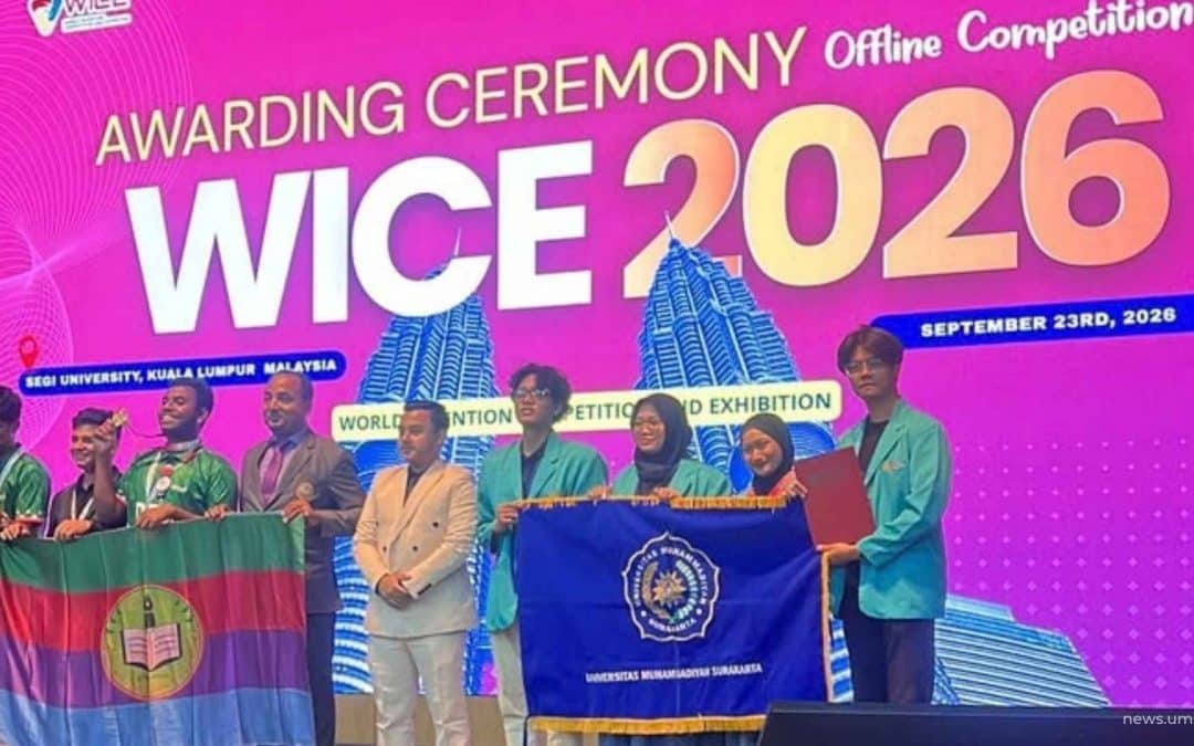 Inovasi KINDO.fun Antarkan Mahasiswa UMS Raih Medali Perak WICE 2026 di Malaysia