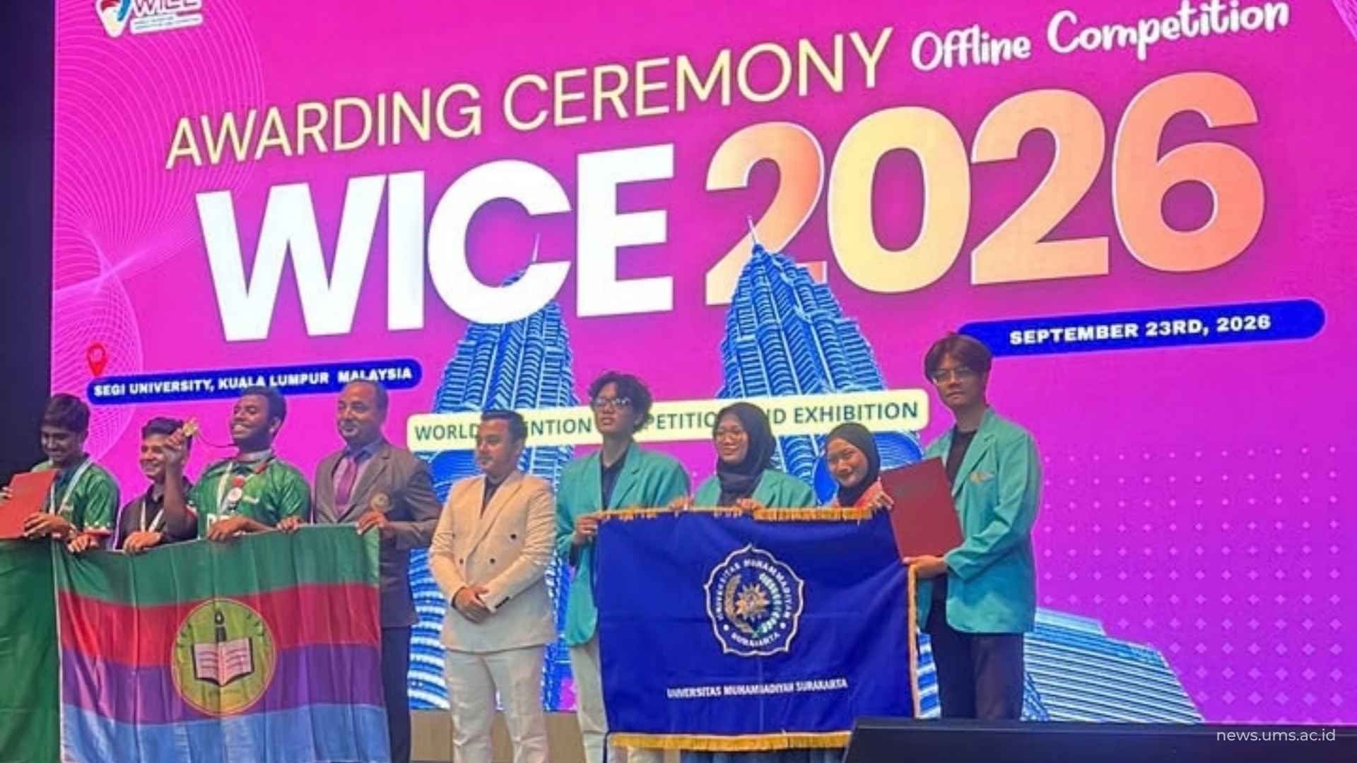 Ciptakan Platform Skrining Perkembangan Anak yang Interaktif, Mahasiswa UMS Raih Silver Medal WICE 2026