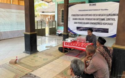 Perkuat Tata Kelola Koperasi Desa Wisata Brajan, Dosen Akuntansi UMS Gelar Pelatihan Pengendalian Internal