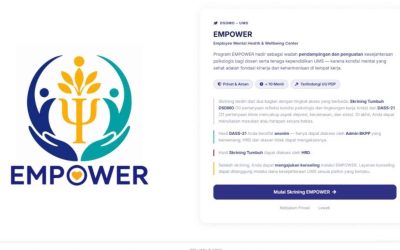 Ciptakan Ruang Aman Pegawai, UMS Hadirkan Sistem Skrining Kesehatan Mental EMPOWER